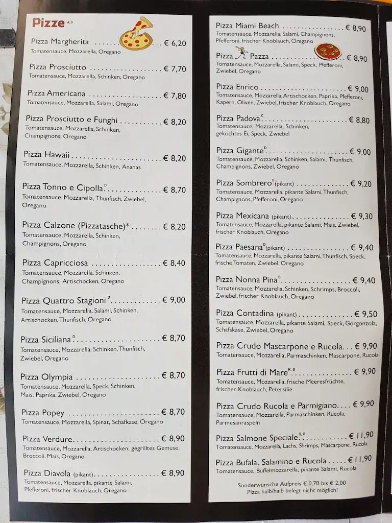 Menu_Ristorante Pizzeria PizzaPazza_Axams_image_3