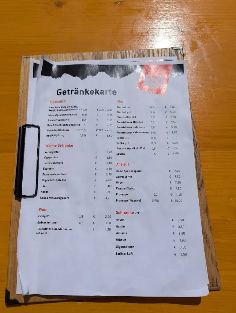 Menu_Hoadl-Haus Axamer Lizum_Axams_immagine_3