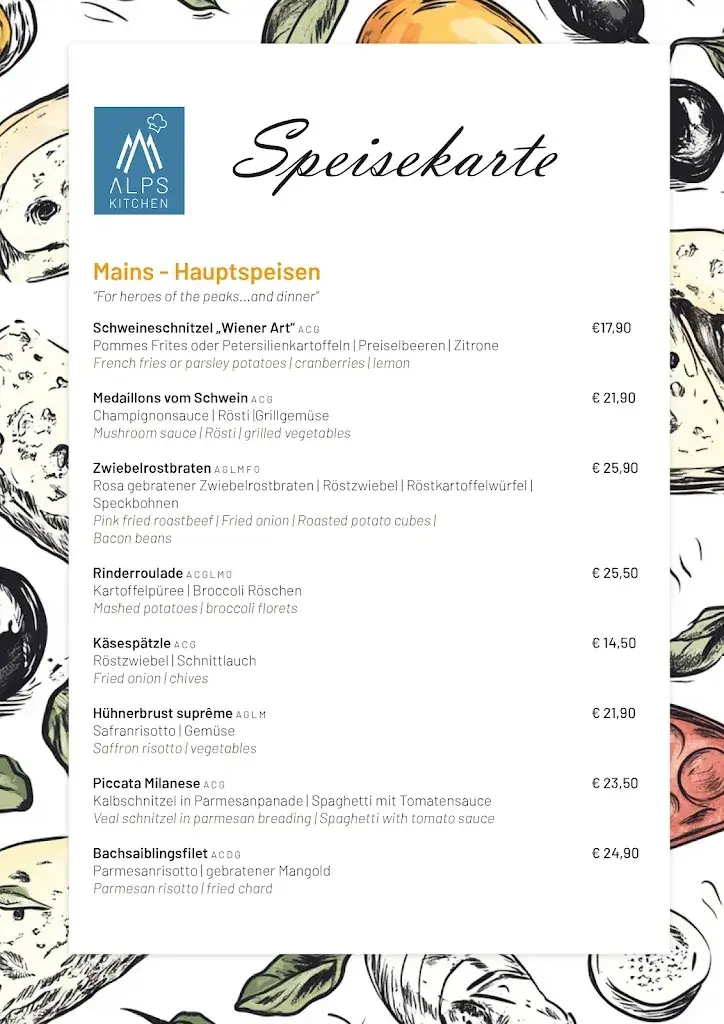 Menu_ALPS KITCHEN Berwang_Berwang_immagine_2