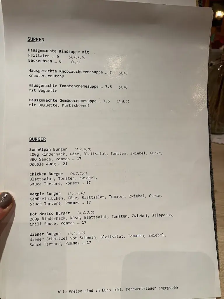 Menu_Restaurant SonnAlpin_Berwang_image_1