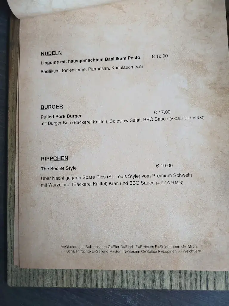 Menu_The Secret - Pub und Restaurant_Berwang_image_1