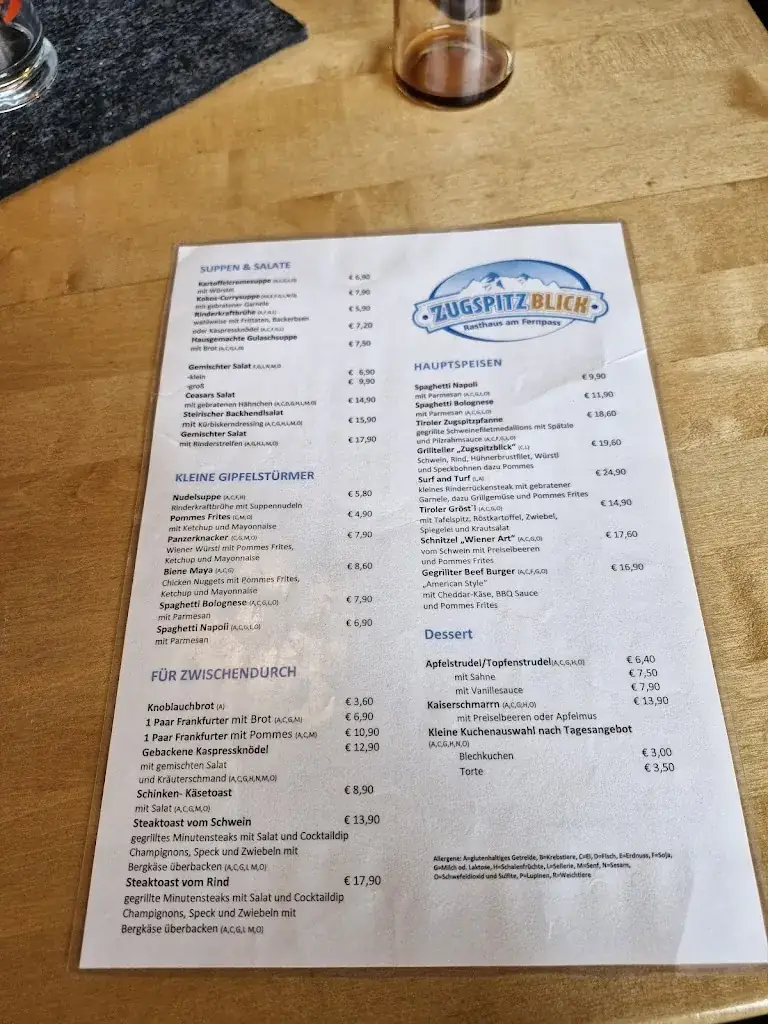 Menu_Rasthaus Zugspitzblick_Biberwier_image_3