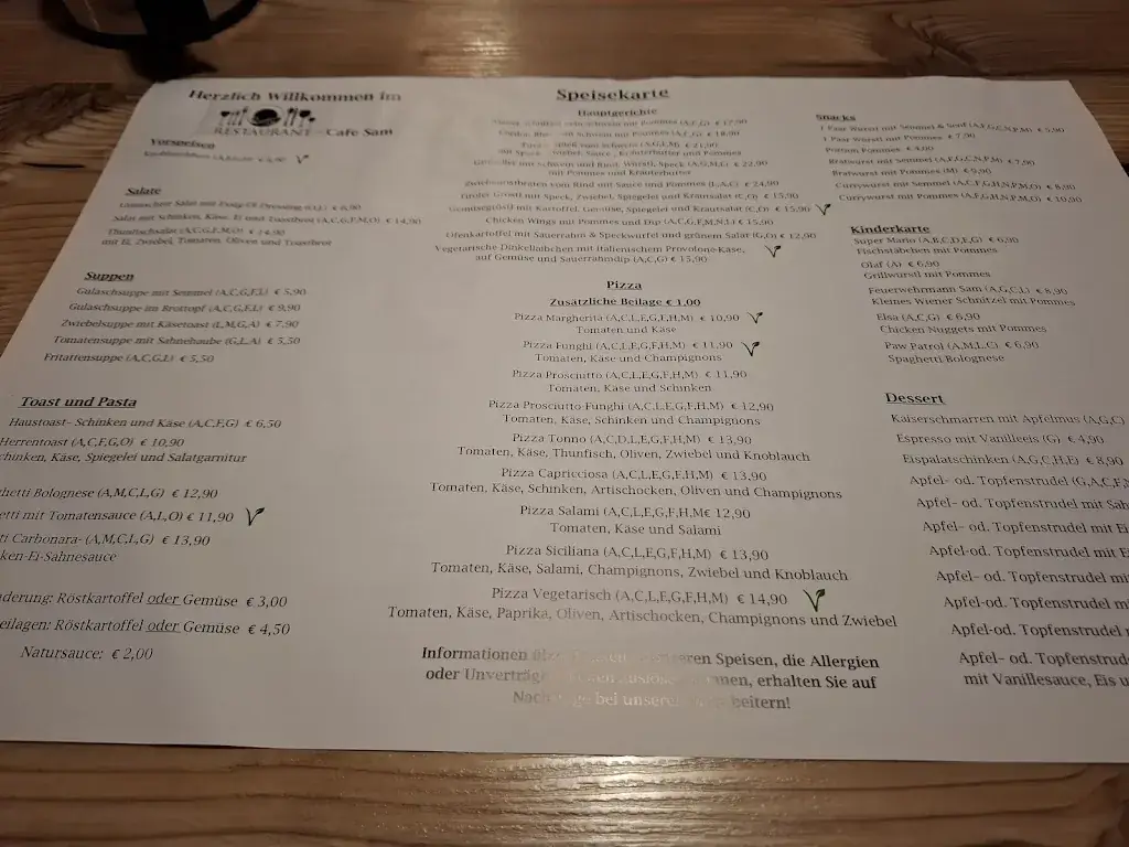Menu_Cafe Restaurant Sam_Biberwier_image_3