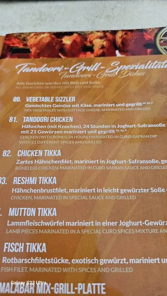 Menu_Malabar Restaurant_Brandenberg_image_1