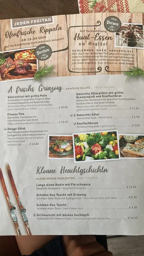 Menu_Gasthaus Goglhof_Bruck am Ziller_image_1