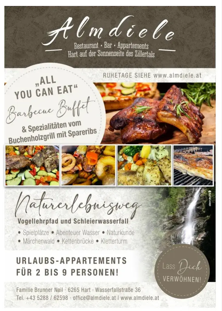 Menu_Restaurant Appartements Almdiele_Bruck am Ziller_image_1