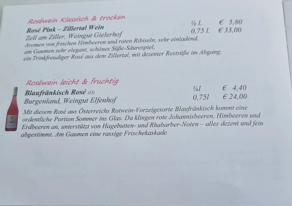Menu_Café & Restaurant Schlitterer See_Bruck am Ziller_immagine_3