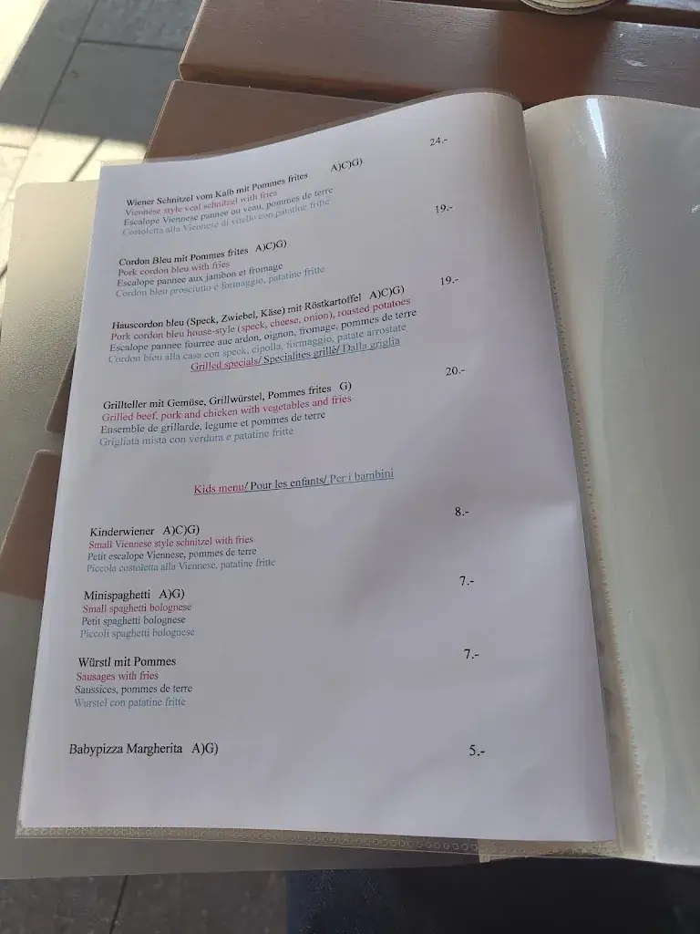 Menu_Campingrestaurant Hell_Bruck am Ziller_immagine_1