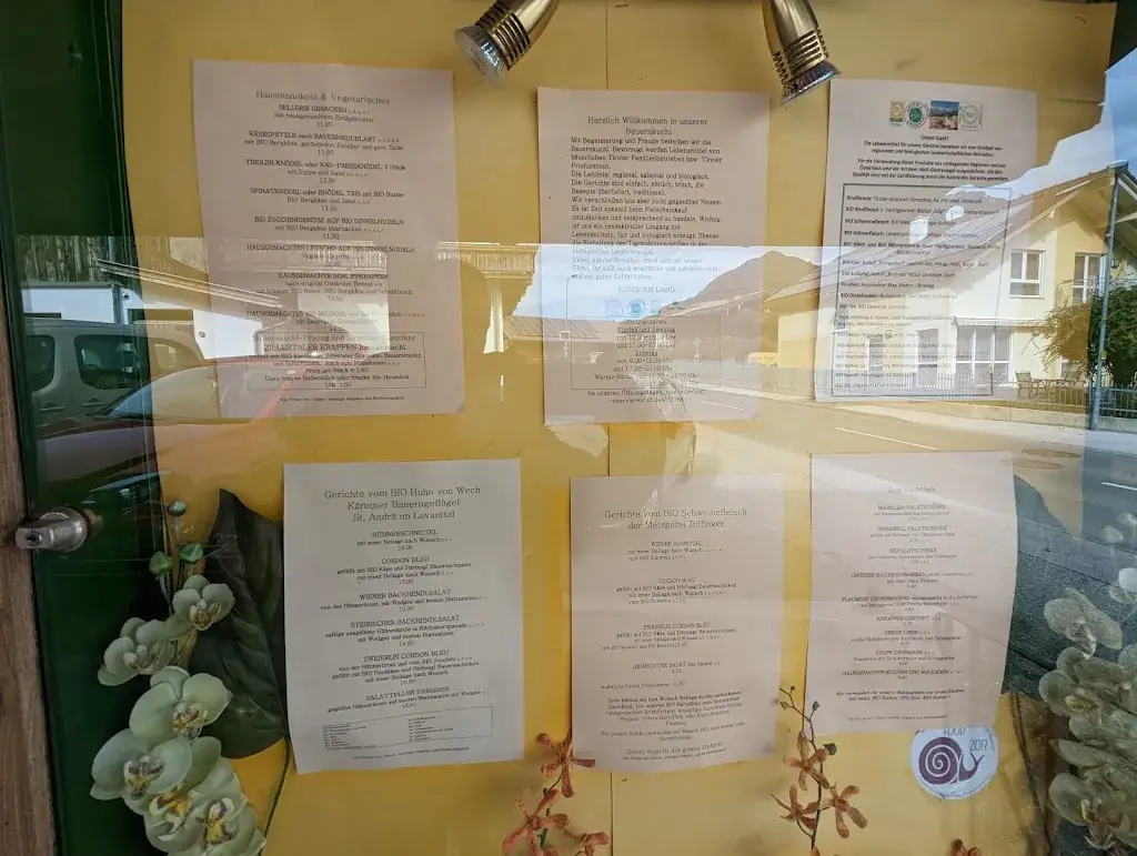 Menu_Restaurant Bauernkuchl, Ritter GmbH_Buch in Tirol_image_1