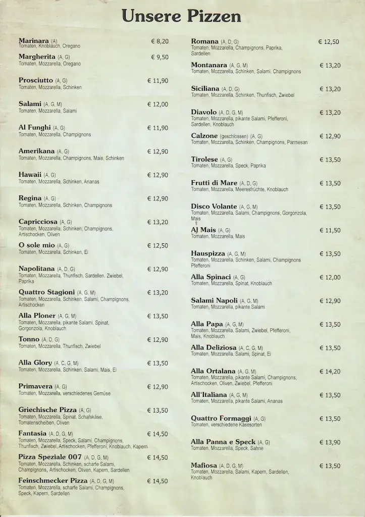 Menu_Pizzeria Glory - Debant_Debant_image_2