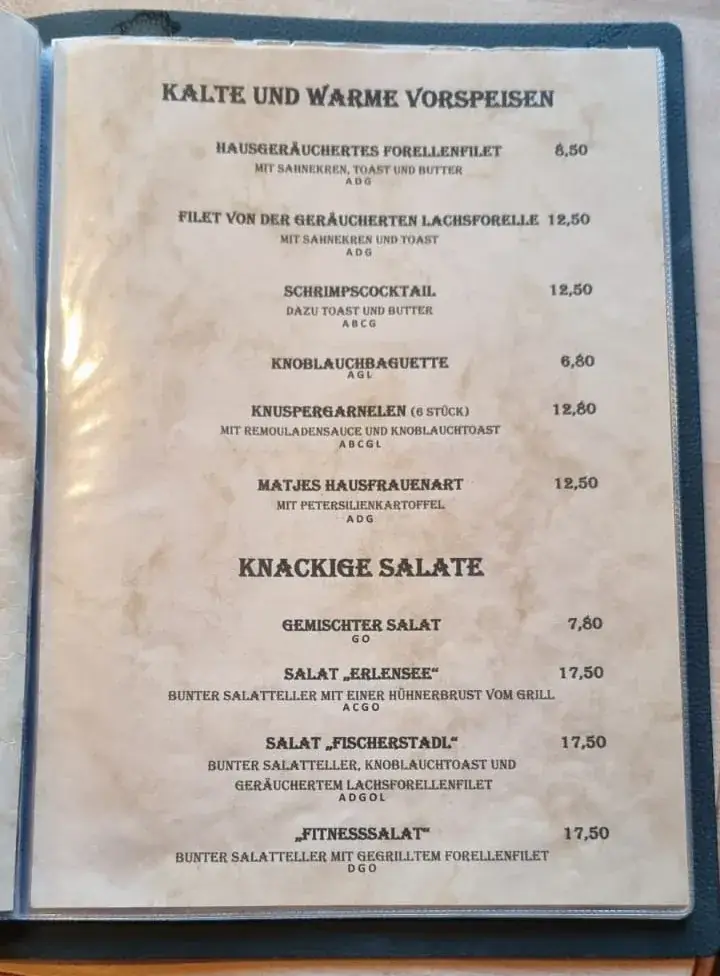 Menu_Restaurant Fischerstadl_Brixen im Thale_immagine_2
