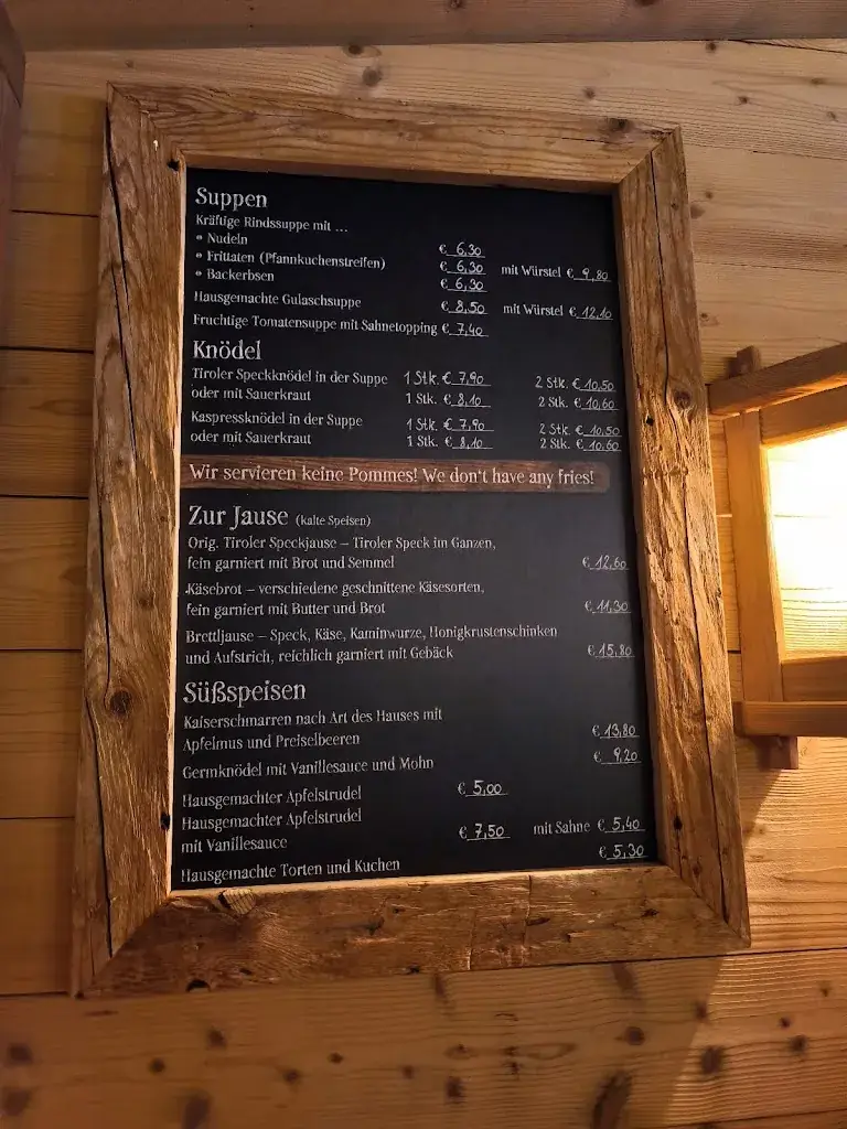Menu_Brantlalm_Brixen im Thale_immagine_4
