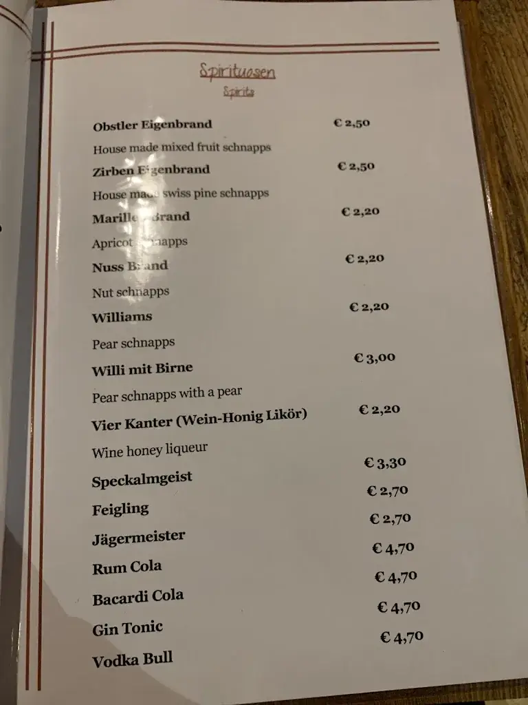 Menu_Speckalm_Brixen im Thale_image_2