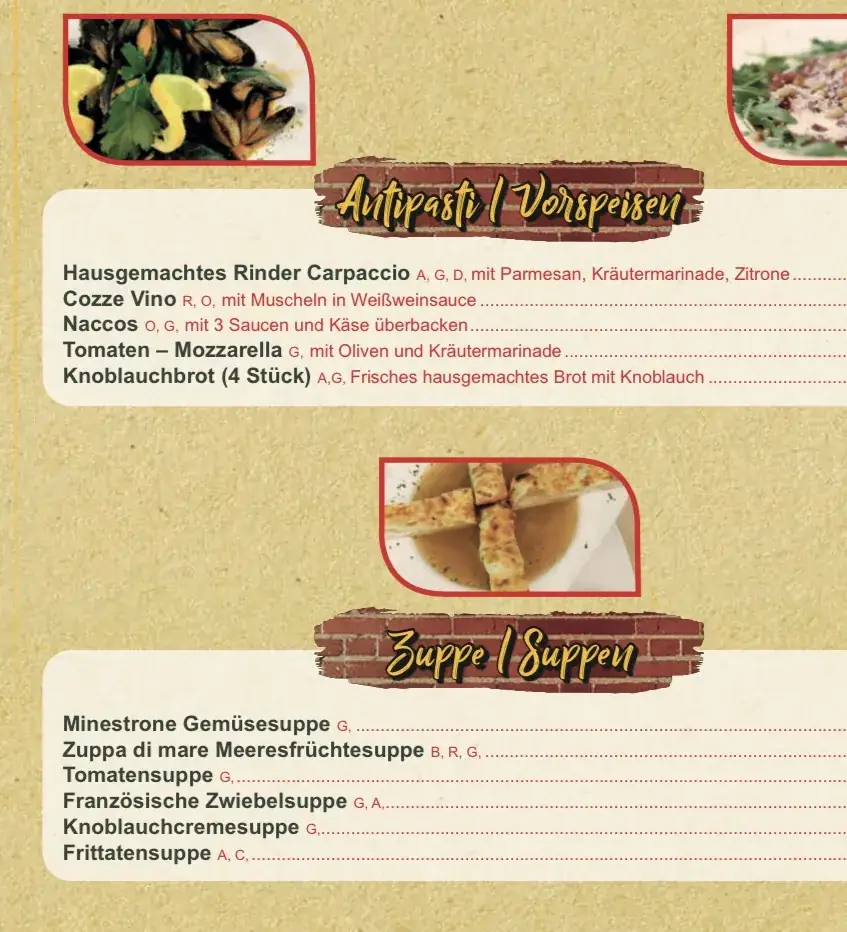 Menu_El Camino_Althofen_image_4