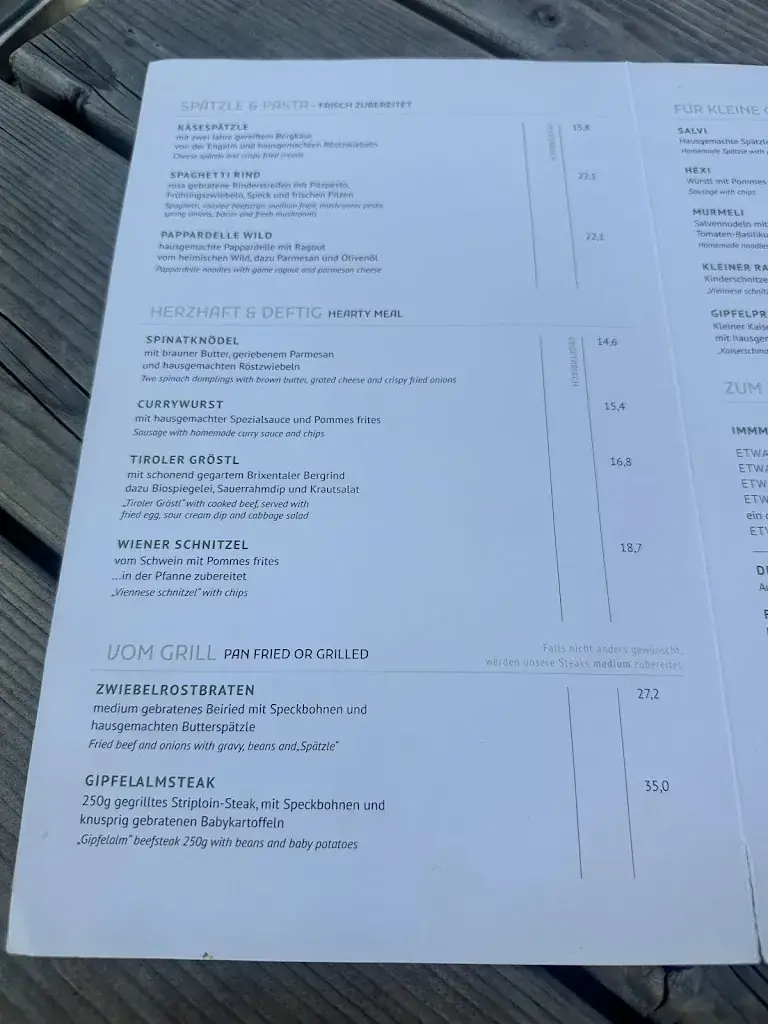 Menu_Gipfelalm Hohe Salve_Brixen im Thale_immagine_3