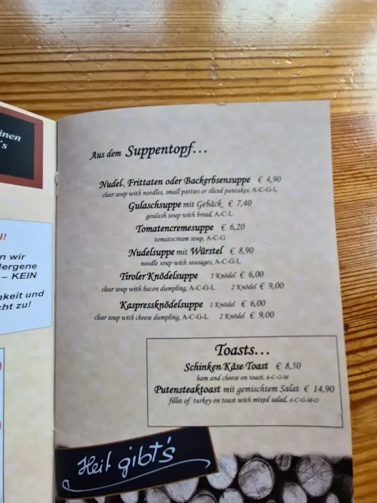 Menu_Berggasthaus Sonnalm Westendorf im Brixental_Brixen im Thale_image_2