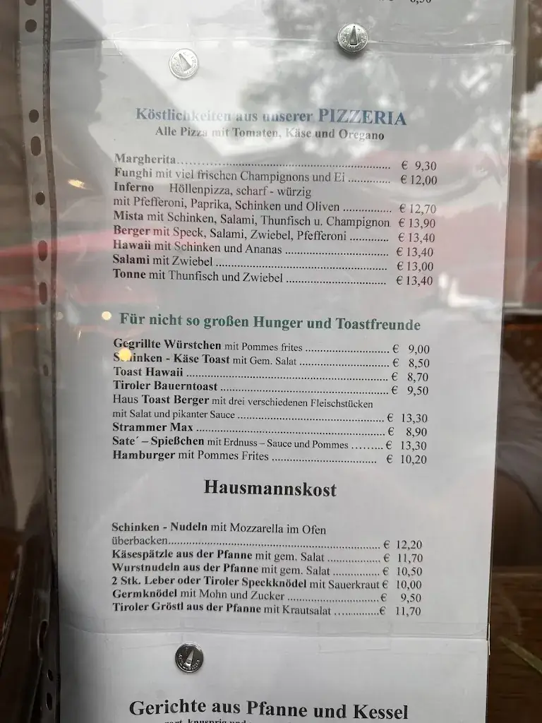 Menu_Restaurant Berger - Westendorf_Brixen im Thale_image_4