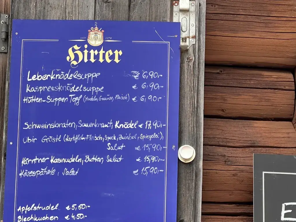 Menu_Eisenkappler Hütte 1.9-6.9 GESCHLOSSEN_Bad Eisenkappel_immagine_2