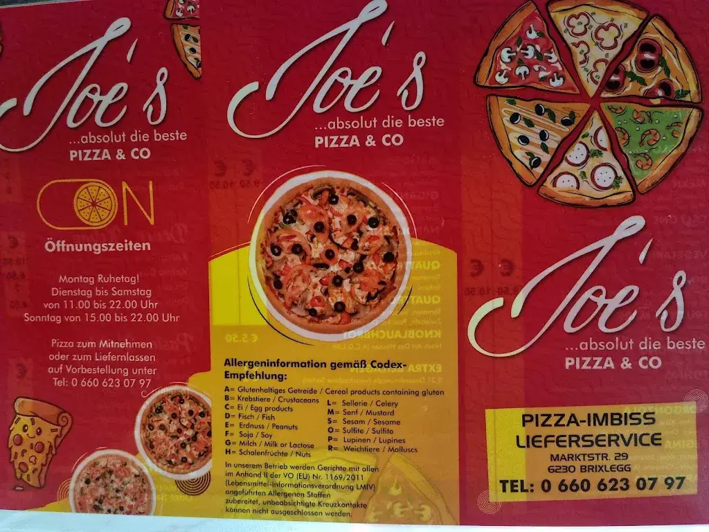 Menu_Joe's Pizza-imbiss_Brixlegg_immagine_3