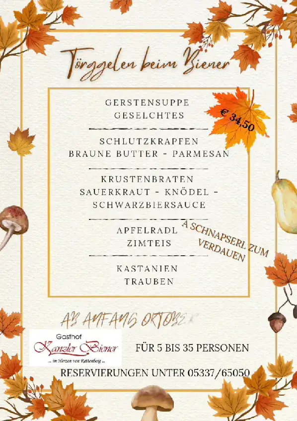 Menu_Gasthaus Kanzler Biener_Brixlegg_immagine_1