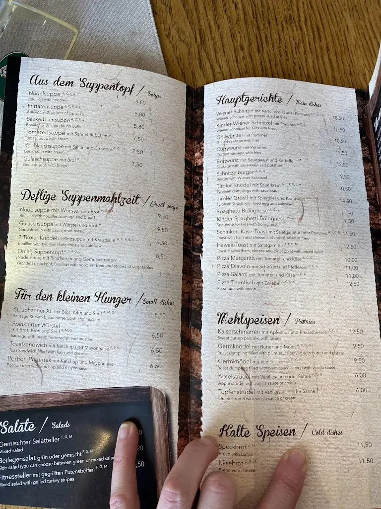 Menu_Restaurant Lift-Kaffee Heisn_Brixlegg_image_1