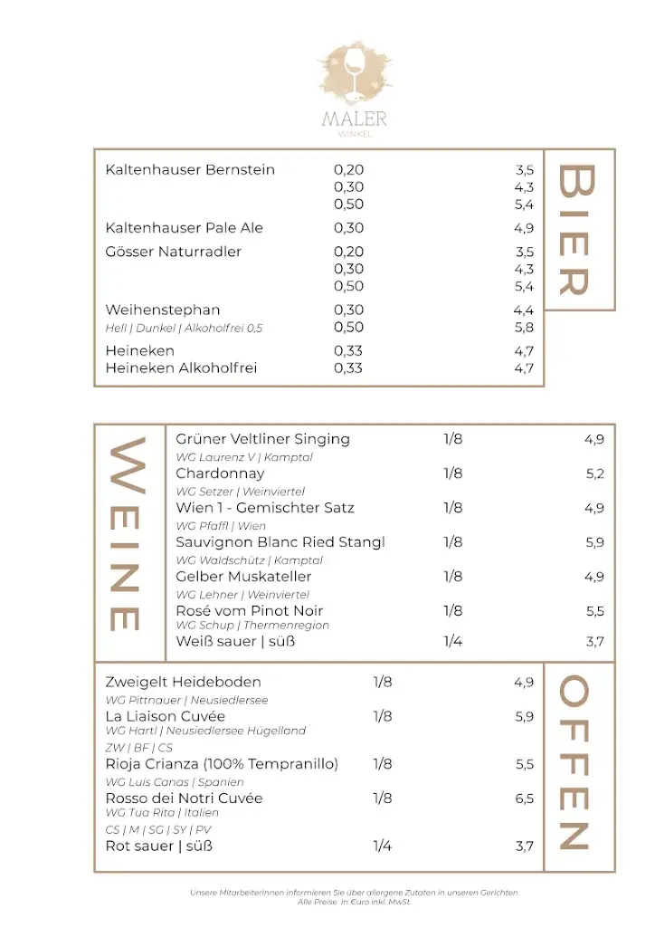 Menu_Malerwinkel Rattenberg_Brixlegg_immagine_2