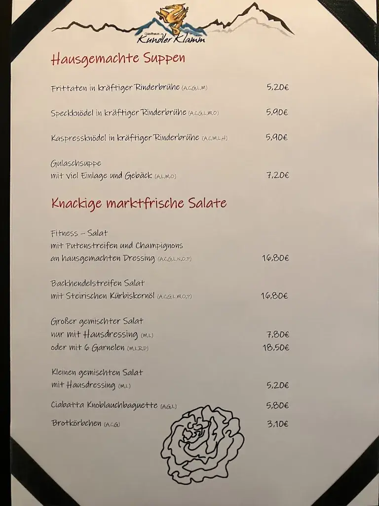 Menu_Gasthaus Kundler Klamm_Brixlegg_image_1
