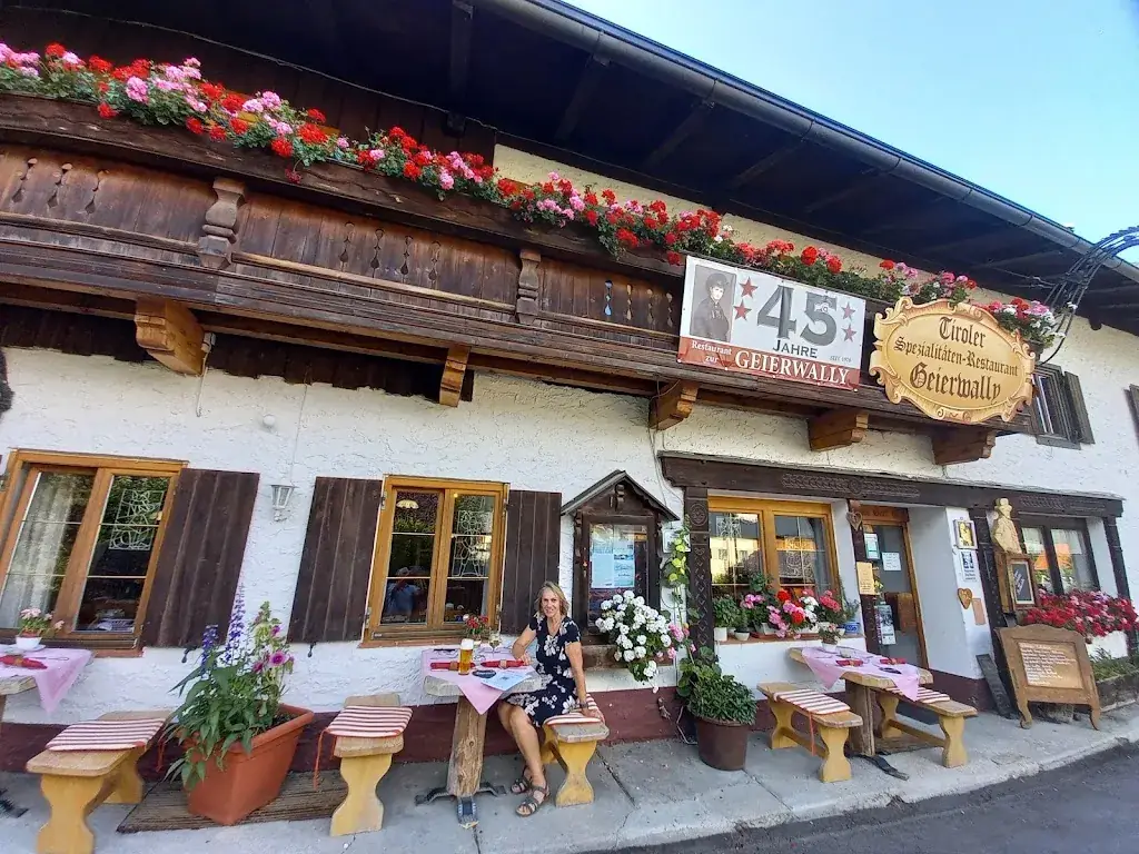 Cafe Restaurant zur Geierwally ristorante a Elbigenalp