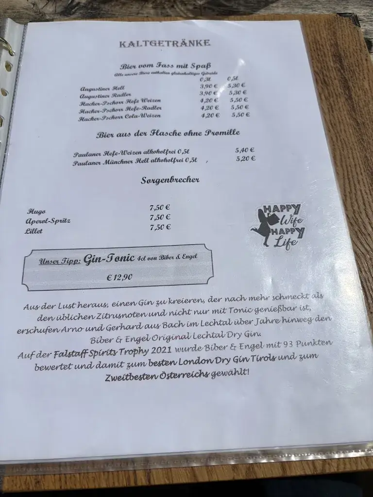 Menu_Kasermandl Berghütte - Restaurant & Alpin Apartments_Elbigenalp_immagine_1