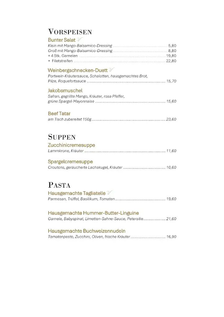 Menu_Genussrestaurant Michl Stub'n_Eben am Achensee_image_1