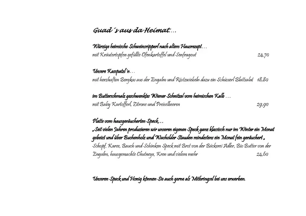Menu_Gasthaus-Pension Golfvilla_Eben am Achensee_image_3