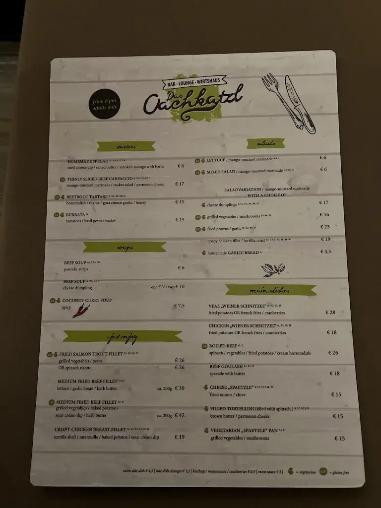 Menu_Das Oachkatzl - Bar Lounge | Restaurant in Ellmau am Wilden Kaiser_Ellmau_image_4