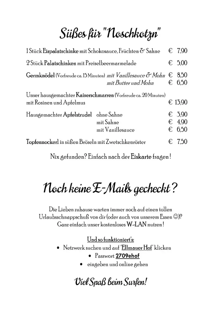 Menu_Gasthof Restaurant Ellmauer Hof_Ellmau_image_4