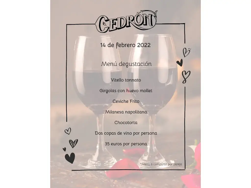 Menu_Cedrón Restaurante Madrid_Elmen_immagine_4