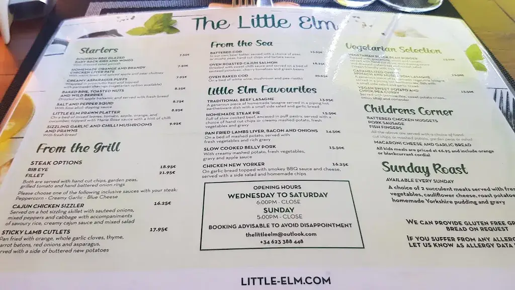 Menu_Little Elm Restaurant_Elmen_image_4