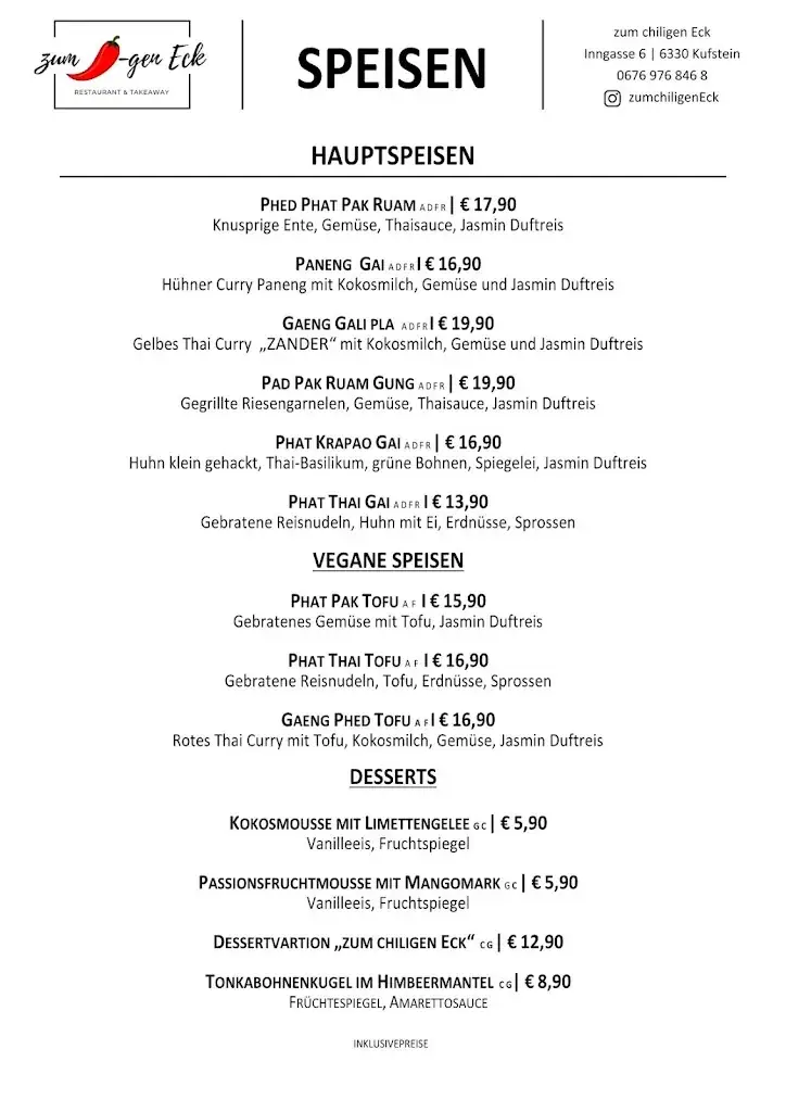 Menu_zum chiligen Eck_Endach_immagine_2