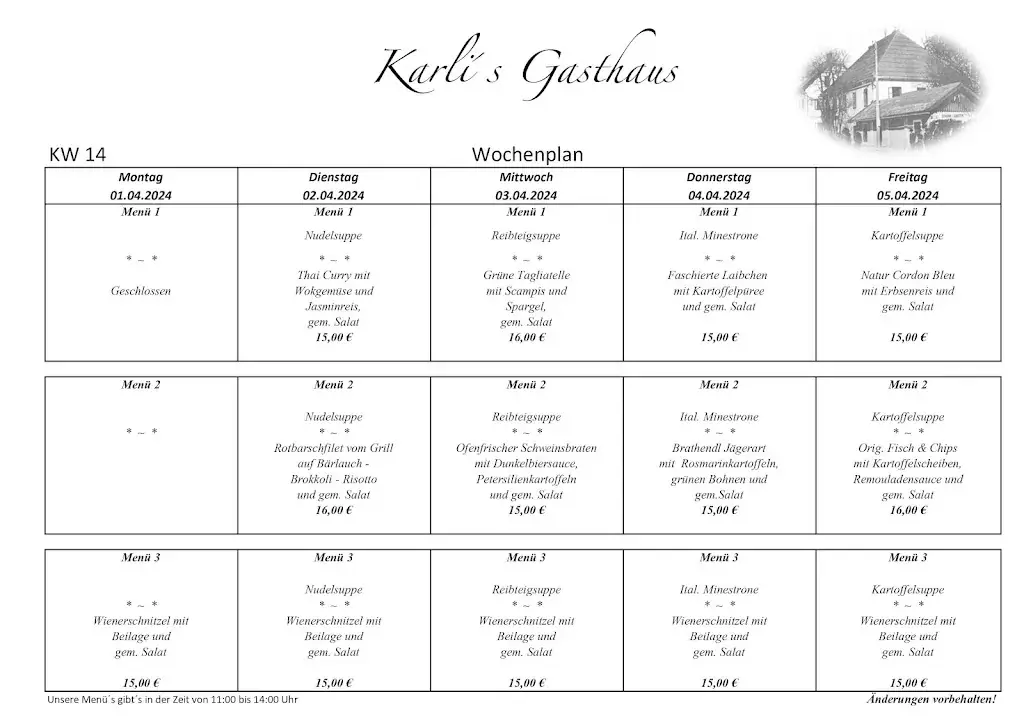 Menu_Karli's Gasthaus & Bar_Annabichl_image_1
