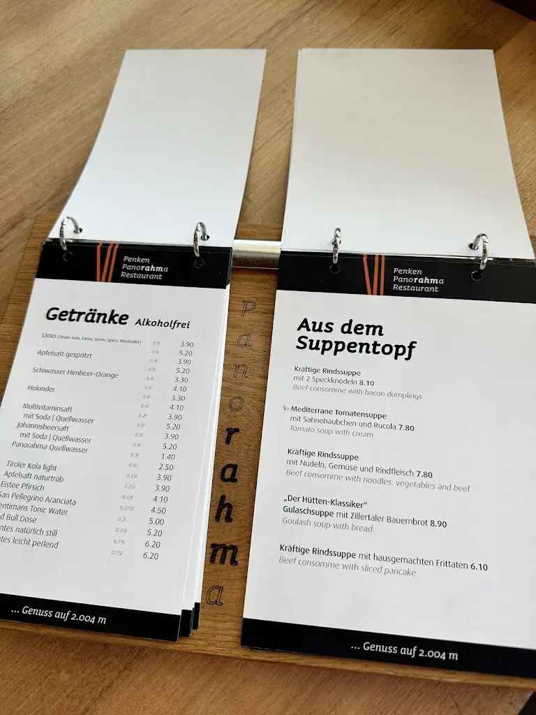 Menu_Penken Panorahmarestaurant_Finkenberg_image_1