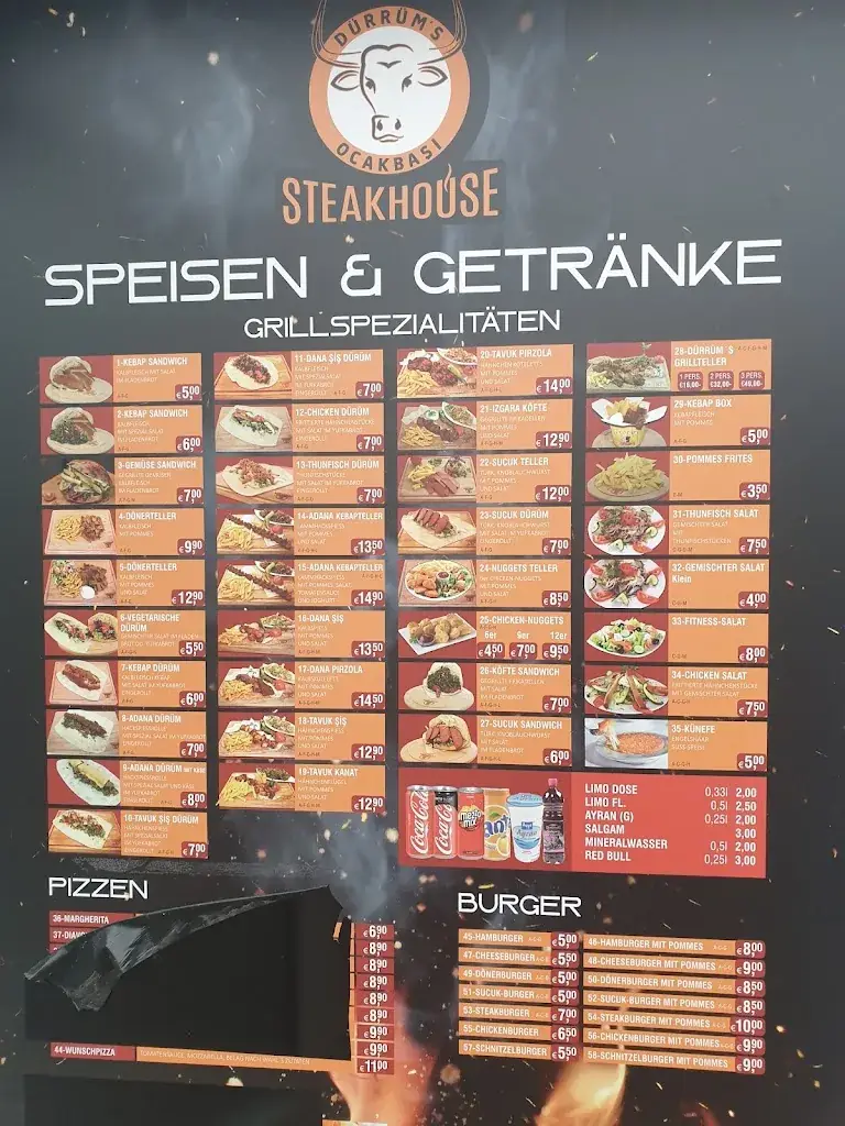 Menu_Dürrüm's Ocakbaşi STEAKHOUSE_Flaurling_image_2