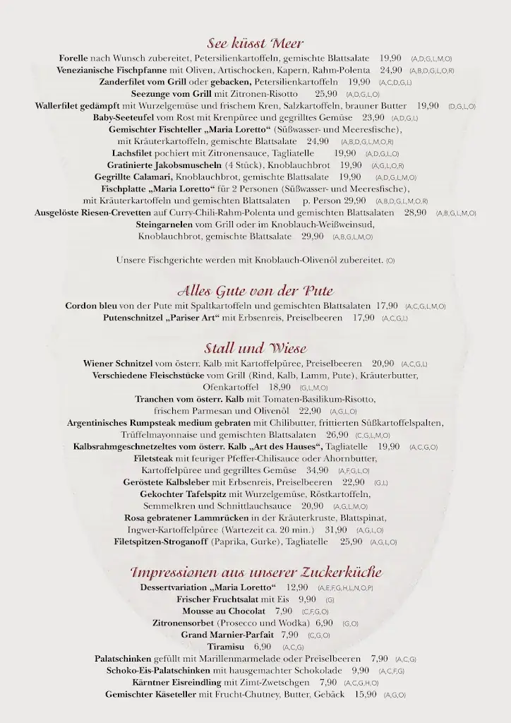 Menu_Restaurant Maria Loretto_Annabichl_image_3