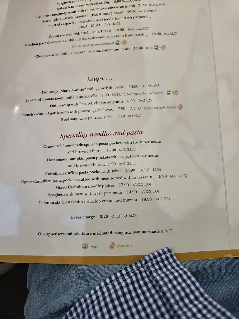 Menu_Restaurant Maria Loretto_Annabichl_image_4