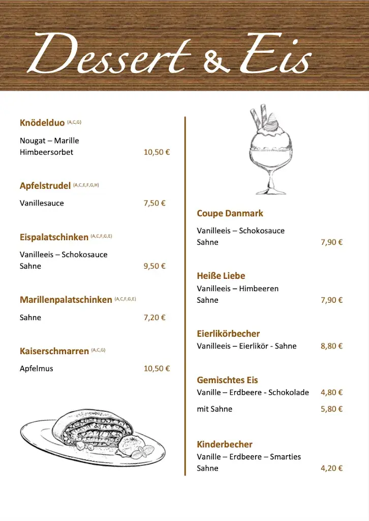 Menu_Restaurant Kirchplatz'l_Flirsch_immagine_2