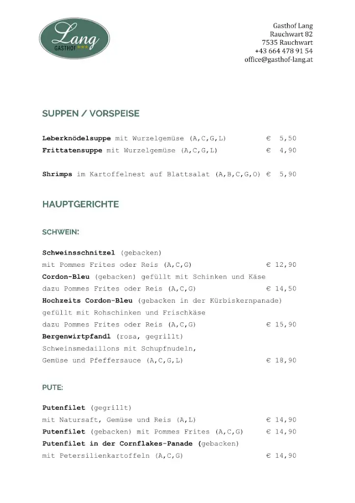 Menu_Gasthof Lang / Restaurant_Bocksdorf_image_1