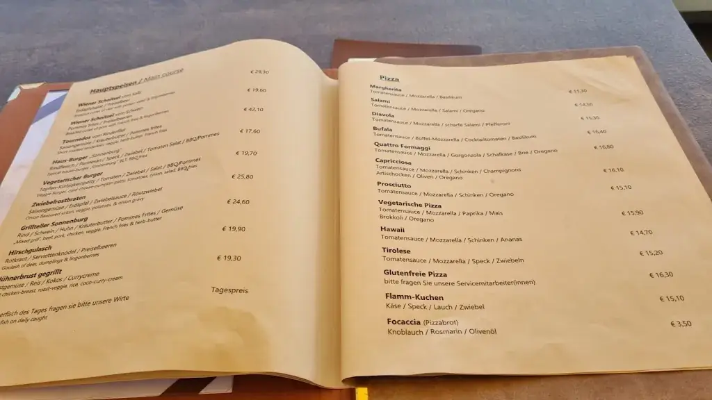 Menu_Familienrestaurant Sonnenburg_Fiss_immagine_1