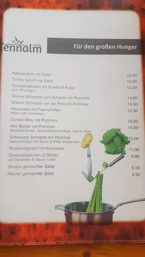 Menu_Jausenstation Tennalm_Fieberbrunn_immagine_1