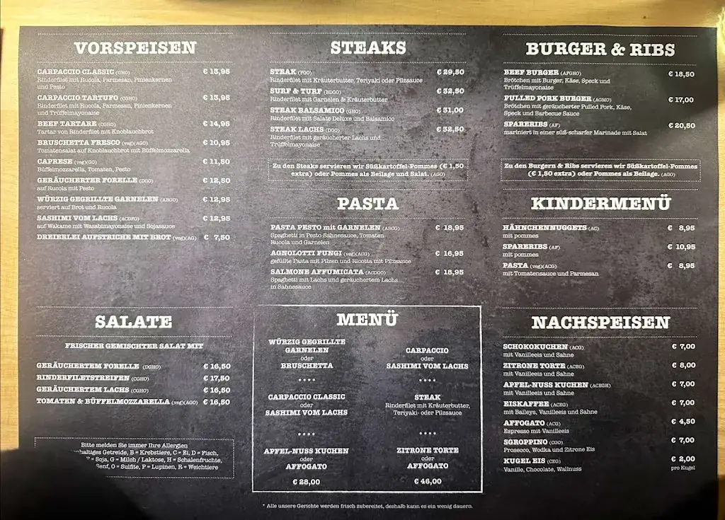 Menu_Restaurant Capanna_Fieberbrunn_immagine_1