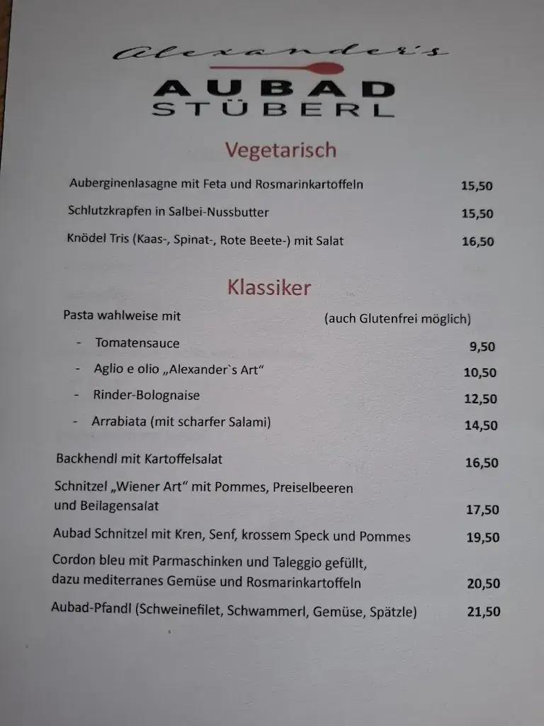 Menu_Alexander's Aubadstüberl_Fieberbrunn_image_2