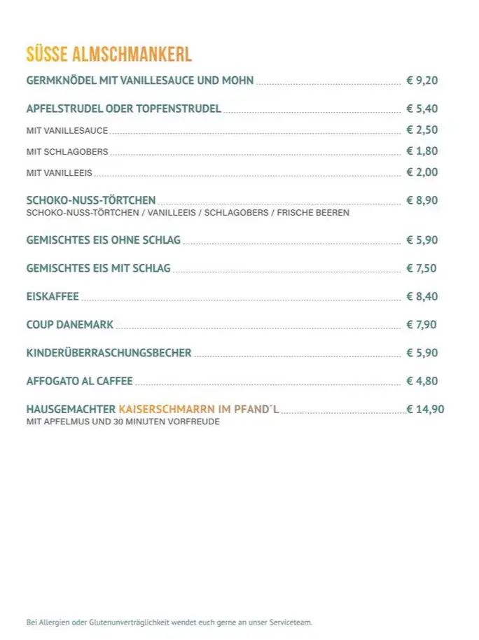 Menu_Pulvermacher Almhütte_Fieberbrunn_immagine_2
