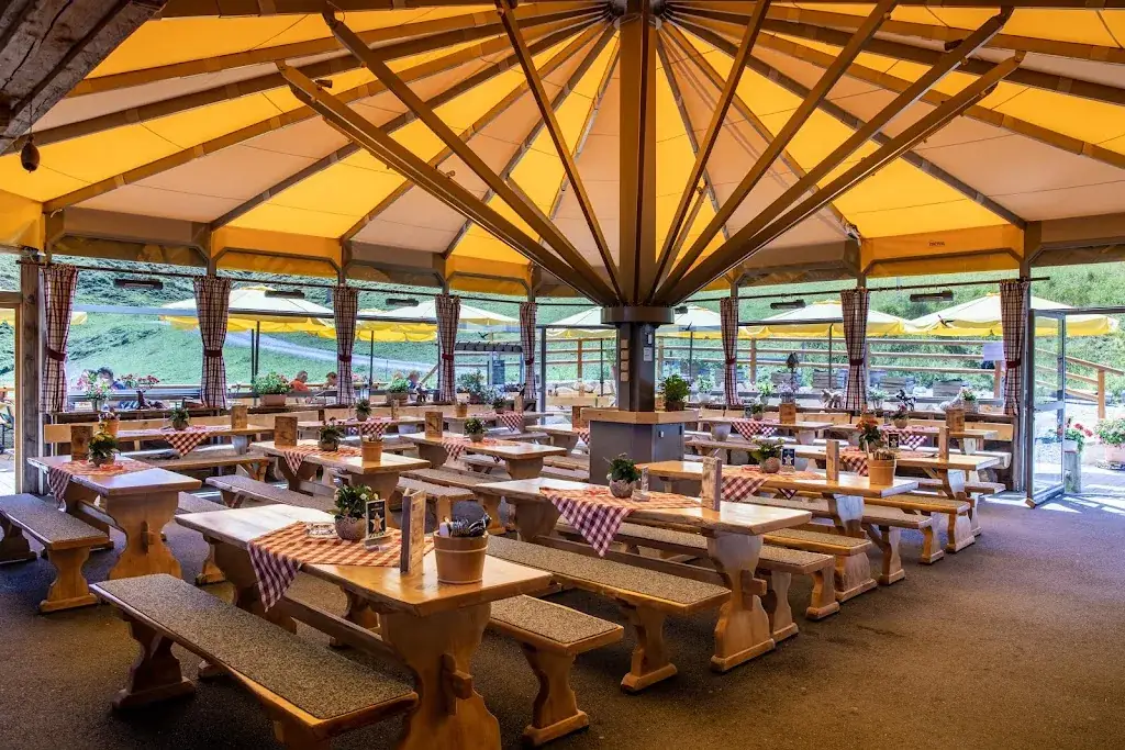 Alpengasthof Lärchfilzhochalm ristorante a Fieberbrunn