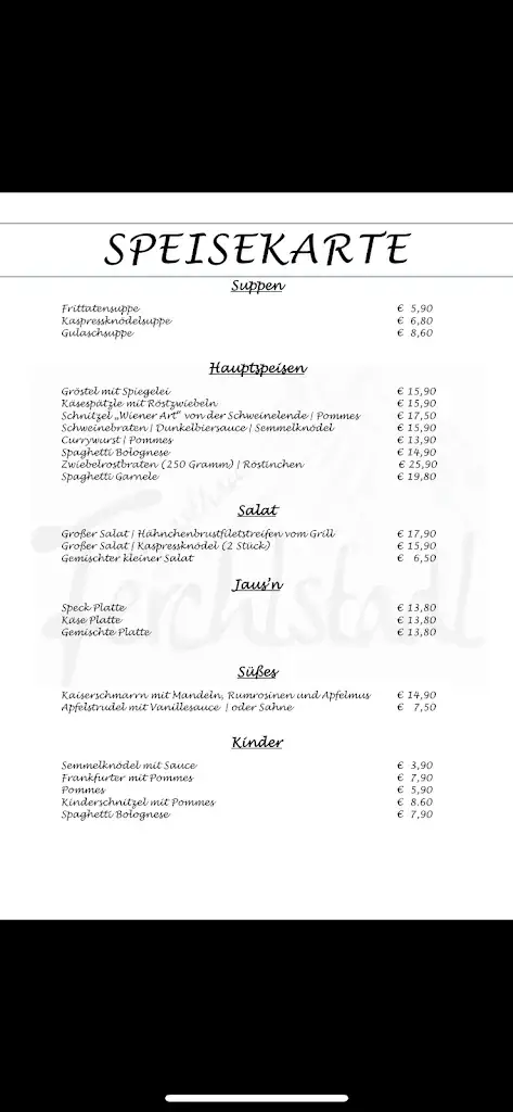 Menu_Berggasthaus Ferchlstadl OG_Fieberbrunn_image_1